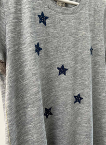 Label + Thread - Ava Graphic Tee - Grey Starburst
