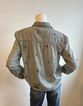 Load image into Gallery viewer, Maison Hotel- Amrit Blouse- Dusty Blue