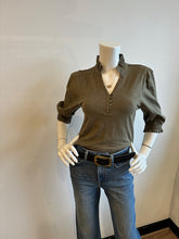 Load image into Gallery viewer, Melissa Nepton- Doris Top - Khaki
