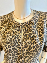 Load image into Gallery viewer, Melissa Nepton Marygold Top  - Beige Animal Print