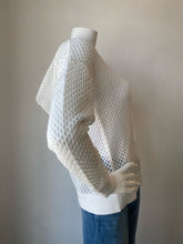 Load image into Gallery viewer, J Society - Open Stitch Hoodie - White