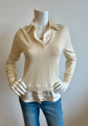 J Society - 2Fer Pullover - Buttercream