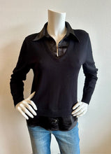 Load image into Gallery viewer, J Society - 2Fer Pullover - Black