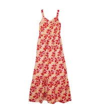 Load image into Gallery viewer, Roma - Portobella Dress - Red/Pink Block Print