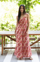 Load image into Gallery viewer, Roma - Portobella Dress - Red/Pink Block Print