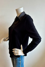 Load image into Gallery viewer, J Society - 2Fer Pullover - Black