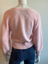 Load image into Gallery viewer, Kerri Rosenthal - Puff Sleeve Sweater - Icy Pink