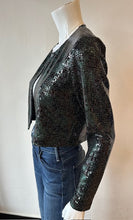 Load image into Gallery viewer, Lola &amp; Sophie- Sequined Shrug- Pine