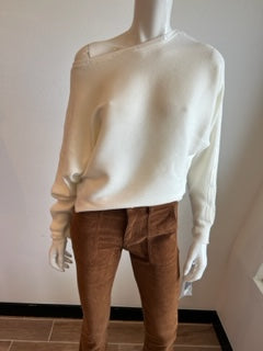 Blanc Noir - Portola Sweater - White