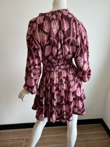 Omika - Irma Mini Dress - Elyse Aubergine