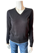 Load image into Gallery viewer, Label and Thread - Johnny Cash Vee Sweater - Merlot, Ginger, Black, Nougat, Navy