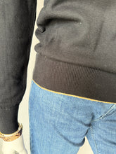 Load image into Gallery viewer, Label and Thread - Johnny Cash Vee Sweater - Merlot, Ginger, Black, Nougat, Navy