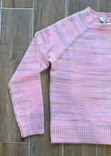 Load image into Gallery viewer, J.Society - Stripe Crew Sweater - Pink Combo