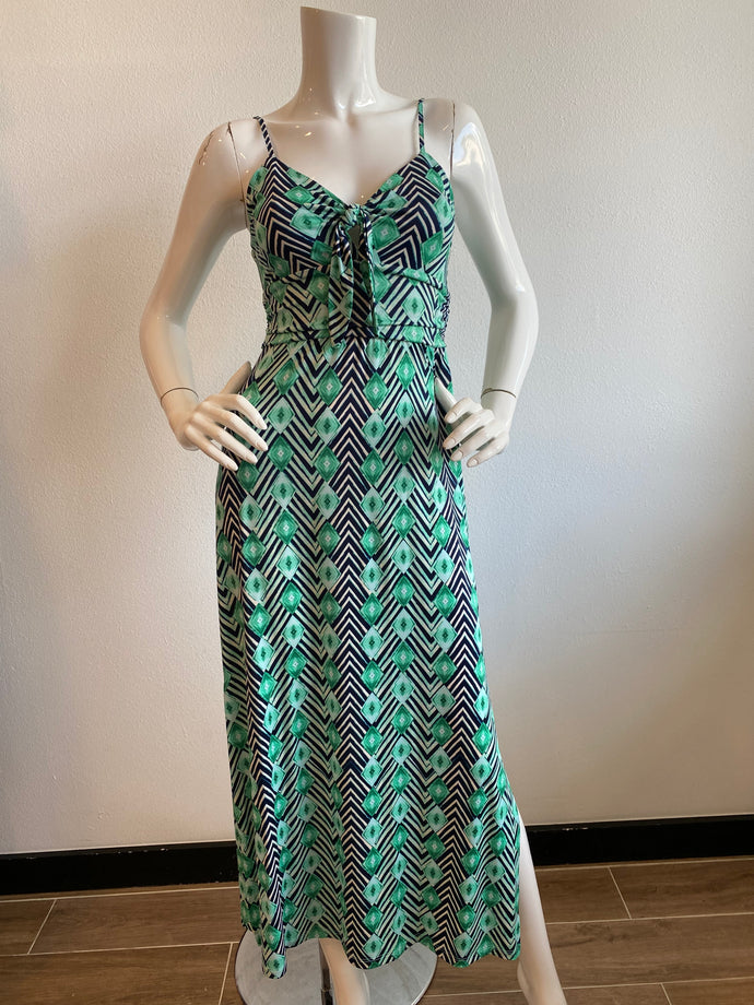 Veronica M - Maxi With Tie Dress - Barbados