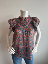 Load image into Gallery viewer, Melissa Nepton -  Aluna frill Blouse- Carnival