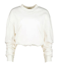 Load image into Gallery viewer, Bishop &amp; Young - Bubble Hem Sweatshirt - Clove (Off White)