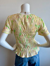 Load image into Gallery viewer, Sanctuary Better Together Smocked Top - Gentle Lily