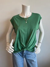 Load image into Gallery viewer, Sanctuary - Knotted Muscle Tee - Green Juice