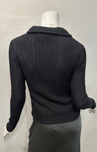 Load image into Gallery viewer, Sanctuary- Button Down Textured Top- Black