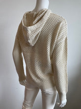 Load image into Gallery viewer, J Society - Open Stitch Hoodie - Oat