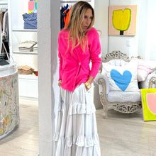 Load image into Gallery viewer, Kerri Rosemthal - Jackie Cashmere Button Front Cardigan - Neon Pink