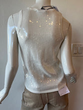 Load image into Gallery viewer, Sanctuary - Summer Shine Sequin Shell - White