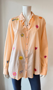 Romi Basha - Peony Shirt - Orange