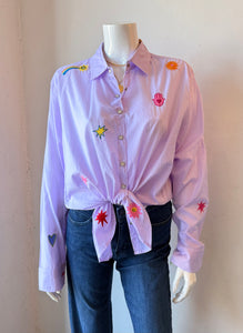 Romi Basha - Peony Shirt - Purple