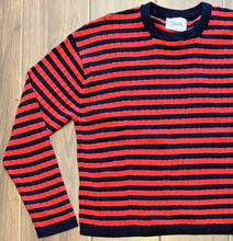 Load image into Gallery viewer, Stitches &amp; Stripes - LIbby Pullover Sweater - Cadet Combo