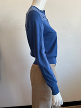 Load image into Gallery viewer, Current Air - Floral Lace Cardigan - Blue
