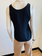 Load image into Gallery viewer, Lola + Sophia - Shirttail D Satin Tank - Nightwatch
