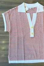 Load image into Gallery viewer, Melissa Nepton - Newton Sweater - Purple/Brown