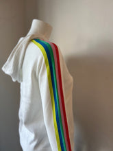 Load image into Gallery viewer, J Society - Multi Stripe Hoodie - White