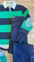 Load image into Gallery viewer, Shirty - Robbie Rugby - Green/Navy