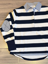 Load image into Gallery viewer, Shirty - Robbie Rugby - Navy/White