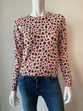 Load image into Gallery viewer, Wispr - Ditsy Floral Crew Sweater - Ice Water