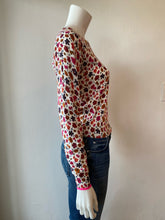 Load image into Gallery viewer, Wispr - Ditsy Floral Crew Sweater - Ice Water