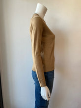 Load image into Gallery viewer, Minnie Rose - Supima Cotton V-neck L/S - Desert Sand