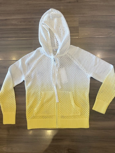J Society - Crochet Zip Hoodie - Yellow (Canary)
