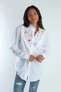 Romi Basha - Peri Shirt - White