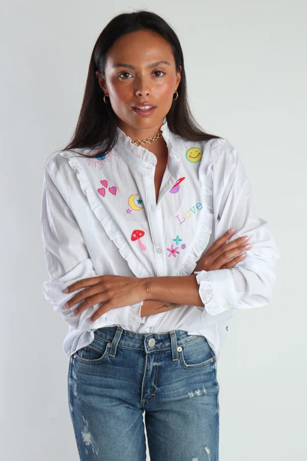 Romi Basha - Peri Shirt - White