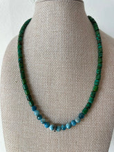 Load image into Gallery viewer, Cindy Urbach - Turquoise and Apatite Beaded Necklace with Diamond Rondell