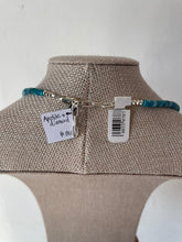 Load image into Gallery viewer, Cindy Urbach - Turquoise and Apatite Beaded Necklace with Diamond Rondell