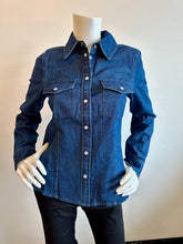 Load image into Gallery viewer, Sanctuary - The Denim Western Shirt - Blue Slate