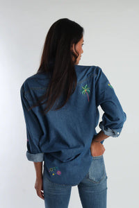 Romi Basha - Desert Denim Shirt - Denim