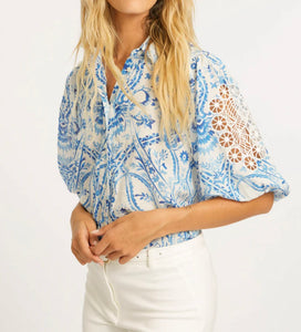 Caballero - Mae Top - Porcelain Deco