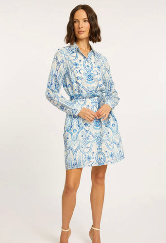 Caballero - Lucy Dress - Porcelain Deco