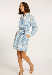 Caballero - Lucy Dress - Porcelain Deco