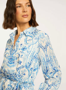 Caballero - Lucy Dress - Porcelain Deco