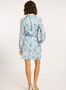 Caballero - Lucy Dress - Porcelain Deco